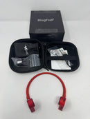 BLOGFISH G-FIRE FIFTH GEN BONE CONDUCTION BLUETOOTH HEADSET IPX4 - RED - Like New