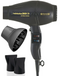 M HAIR DESIGNS TURBO 3900 ADVANCED CERAMIC AND IONIC + DIFFUSER - BLACK - Like New