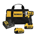DEWALT CORDLESS IMPACT WRENCH KIT WITH HOG RING 3/8-INCH DCF883M2 - YELLOW/BLACK - Like New