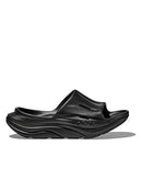 HOKA ONE ONE MEN'S ORA RECOVERY SLIDE 3 SANDAL - SIZE: MEN'S 9 WOMEN 11 - BLACK - Brand New