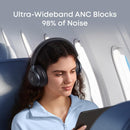 SOUNDCORE BY ANKER SPACE ONE ACTIVE NOISE CANCELLING HEADPHONES - BLACK - Like New