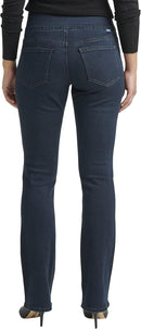 JAG JEANS WOMEN'S PALEY MID RISE BOOTCUT PULL-ON JEANS - SIZE: 16X33 - MIDNIGHT - Brand New