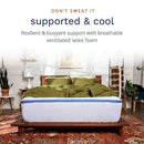 ViscoSoft Pillow Top Latex Mattress Topper Queen Made USA Serene 3" - Brand New