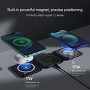 AWH WIRELESS CHARGER 3 IN 1 MAGNETIC TRAVEL CHARGING STATION MULTIPLE DEVICES - Like New