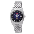 RADO GOLDEN HORSE AUTOMATIC BLUE DIAL WATCH VINTAGE 1957 HOMAGE - SILVER/BLUE - Like New