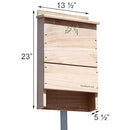 BestNest Triple-Celled Double Bat House Kit, 500 Bats - Brand New