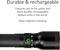 Ledlenser P17R Core Rechargeable Flashlight for Home and Emergency Use - Black Like New