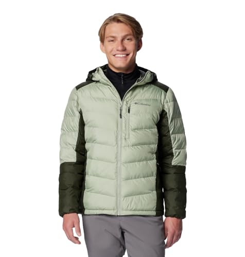 2085291348 COLUMBIA MEN'S LABYRINTH LOOP II HOODED JACKET SAFARI/GREENSCAPE L - Brand New