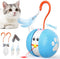 VEPNANLINE CAT TOYS FOR INDOOR CATS AUTOMATIC INTERACTIVE CAT LASER - BLUE - Like New