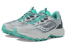 S10862-13 SAUCONY AURA TR SNEAKER WOMEN SIZE: 8.5-CONCRETE/SHADOW - Like New