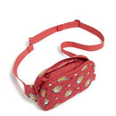 VERA BRADLEY PREMIUM COTTON LARGE TRAVEL DUFFEL BAG BLUE/RED BANDANA - OS - Brand New