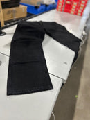 WRANGLER RUSTLER CLASSIC BLACK 40X34 - SIZE: MEN 40X34 - BLACK - Brand New