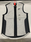NIKE SWEATER VEST, GRAY/BLACK, MEDIUM - Brand New