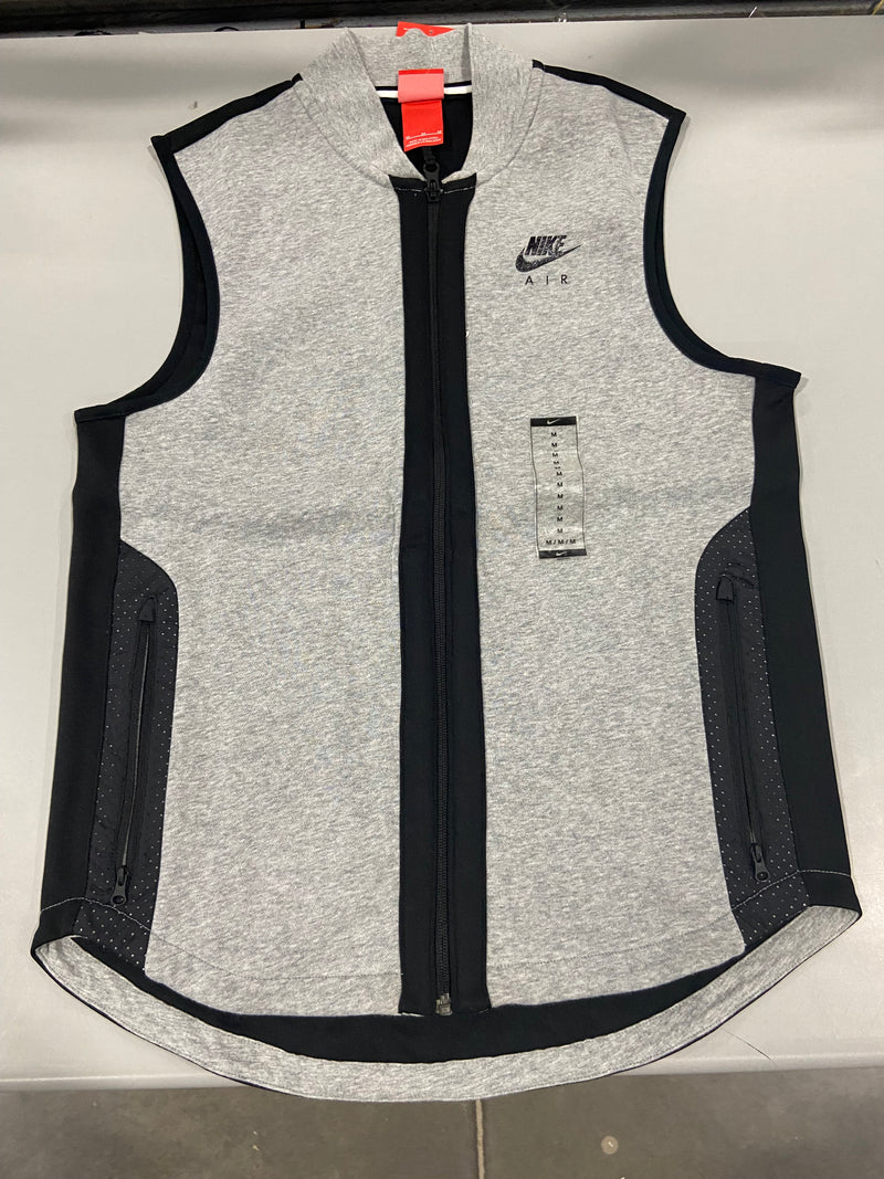 NIKE SWEATER VEST, GRAY/BLACK, MEDIUM - Brand New