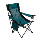 KIJARO SLING FOLDING CAMPING CHAIR - CAYMAN BLUE IGUANA - Brand New