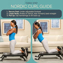Lifepro Nordic Curl Workout Hamstring Glute Machine Home Gym 1" & 2" Olympic - Brand New