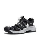 1026150 KEEN ASTORIA WEST CLOSED TOE SANDALS - SIZE: WOMEN 7 - BLACK/GRAY - Like New