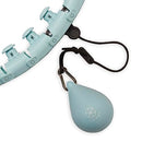 GAIAM WEIGHTED FITNESS HOOP 1LB WEIGHTED BALL - BLUE - Like New