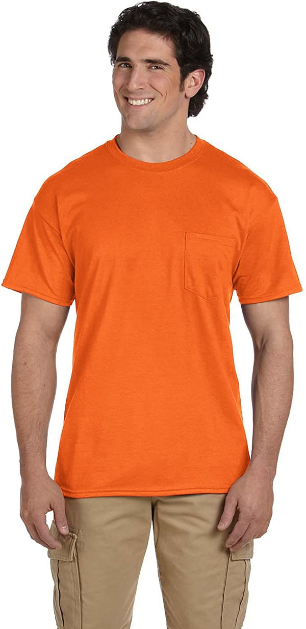 Gildan DryBlend Short Sleeve Pocket T-Shirt G830 New
