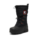NL5331-010 SOREL GLACIER XT WOMEN BLACK/RED QUARTZ SIZE 7 - Like New