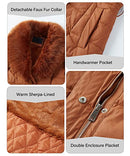 Bellivera Women's Winter Puffer Jacket Cold Resistant Patchwork 5527 CAMEL L - Brand New