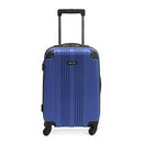 Kenneth Cole REACTION Out of Bounds Hardshell 4-Wheel Spinner Luggage 20" - Blue - Brand New