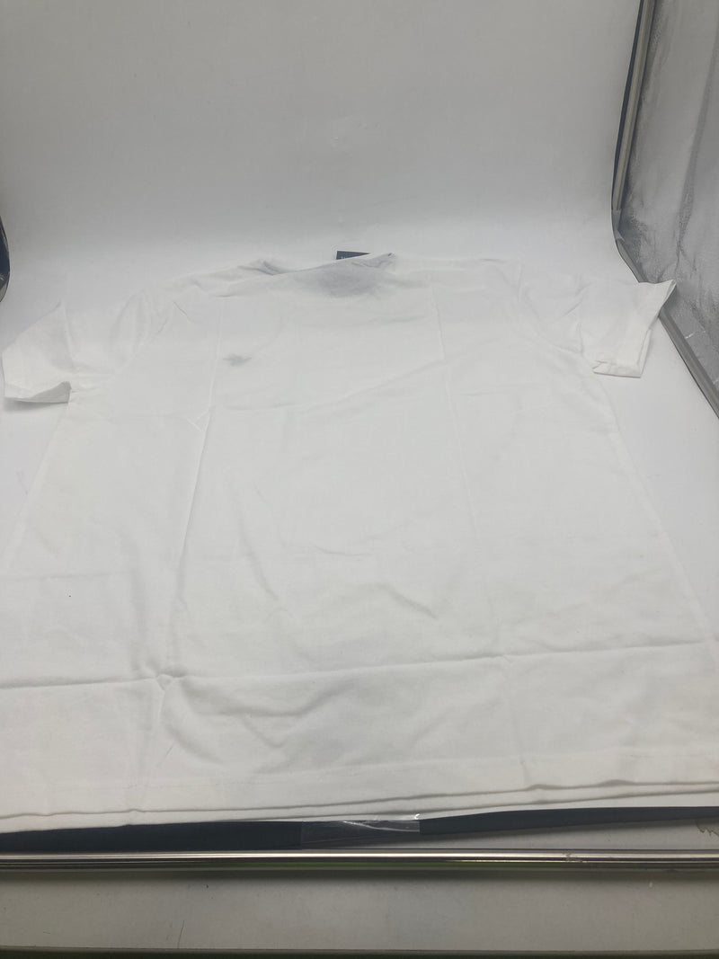 PACIFIC POLO CLUB MEN'S SHORT SLEEVES T-SHIRT - SIZE: MEN L - WHITE - Brand New