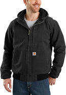 CARHARTT TLL-XL MEN'S INSULATED ACTIVE JAC, LOOSE FIT 3 WARMEST RATING - BLACK - Like New