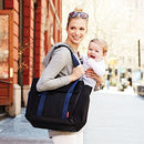 Skip Hop Fit All-Access Diaper Tote, Black/Cobalt - Brand New