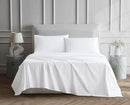 PURITY LINEN CLOSET KING SIZE SHEET SET STOP THE AWE LUXURY PERCALE WHITE - Like New