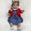 Adolly Gallery 22" Reborn Baby Dolls Lifelike Realistic Silicone B09BK47H79 - Brand New