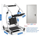 PROTRAVERSE STAND ASSIST LIFT SIT TO STAND PATIENT TRANSFER CHAIR - WHITE/BLACK - Like New