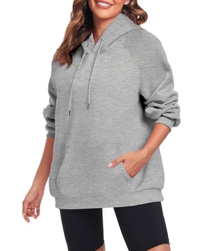 Fkeep Oversized Hoodies Women's Fleece Crewneck Sweatshirt Casual Long Sleeve - Brand New