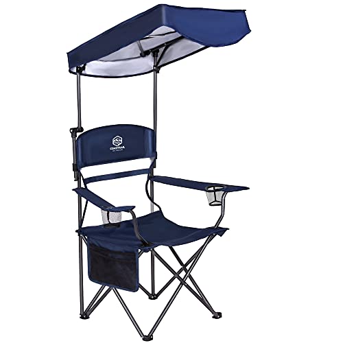 Coastrail Outdoor Canopy Camping Chair Multi-Position Adjustable Fold CTOCCC1BE - Like New