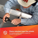 3M SCOTCH VINYL ELECTRICAL TAPE SUPER 88, 3/4 IN X 36 YD (108 FT) 1 ROLL - BLACK - Brand New