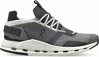 26.99265 On Running Cloudnova Men's Shoes Black/White Size 14 Like New