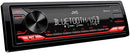 JVC KD-X270BT BLUETOOTH CAR STEREO – AM/FM RADIO, MP3 PLAYER - BLACK/RED - Like New