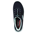 Skechers Women Summits Sneaker Navy/Aqua Size 9 - Like New