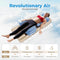 FUPTOS FULL BODY MASSAGE MAT WITH AIRBAG STRETCHING - GENTLE BROWN + BEIGE - Like New
