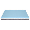 Luxe Dog Bed by Wag Quad Layer Technology with Memory Foam Orthopedic Foam Gray - Brand New