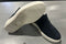 CLARKS COLLECTION BY CLARKS WOMENS SLIP ON SUEDE SHOE ZIPPER SIZE: 6 NAVY/WHITE - Like New