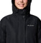 COLUMBIA WOMENS DROP RIDGE II INTERCHANGE JACKET - SIZE: WOMEN XL - BLACK - Brand New