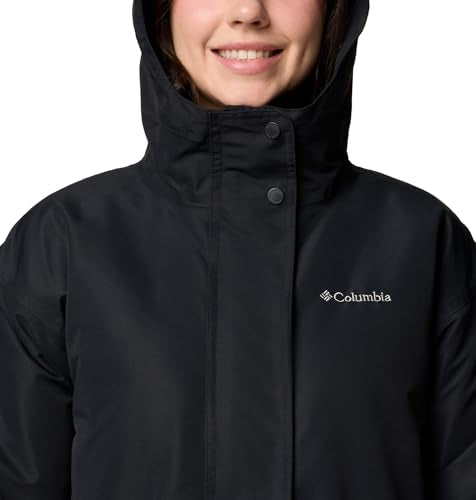 COLUMBIA WOMENS DROP RIDGE II INTERCHANGE JACKET - SIZE: WOMEN XL - BLACK - Brand New