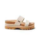 CJ3866 REEF Women's Cushion Vista Higher Slide Vintage Tan Size 6 - Like New