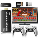 HUQJOT 2025 Upgrade Retro Gaming Console Pro Video Games 4K HDMI 64G - BLACK - Like New