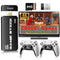 HUQJOT 2025 Upgrade Retro Gaming Console Pro Video Games 4K HDMI 64G - BLACK - Like New