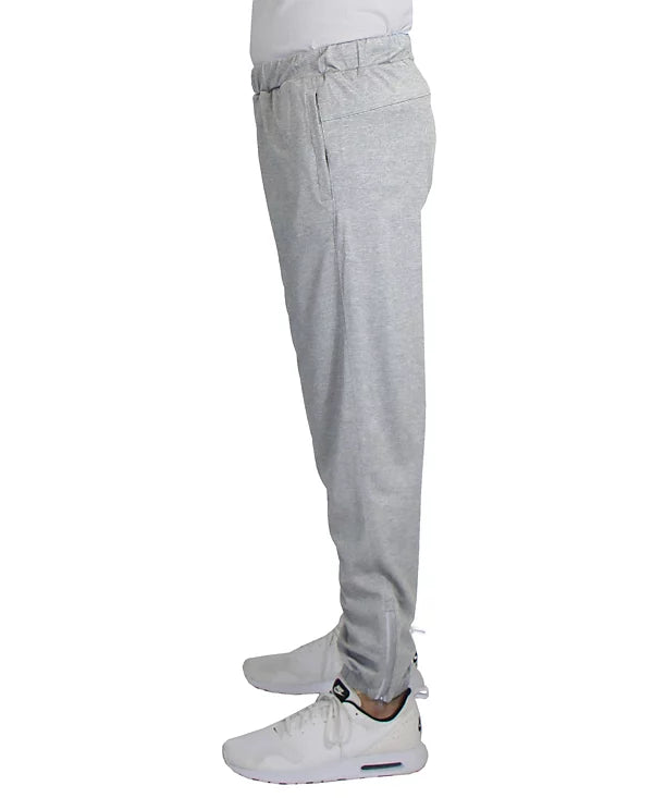 BLUE ICE MEN'S MOISTURE WICKING PERFORMANCE JOGGERS - SIZE: MEN L - GRAY - Brand New