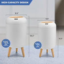 Pukomc 2 Pack Automatic Trash Can 12L /3 Gallon and 10L /2.64 Gallon - Brand New