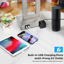 GENERIC MODERN SILVER TABLE LAMPS SET OF 2 - SILVER/WHITE - Like New