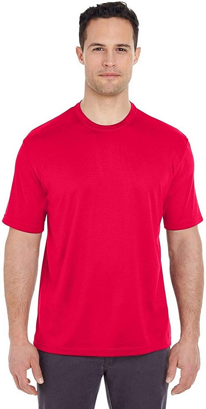 8400 UltraClub Men's Cool & Dry Sport T-Shirt New